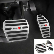 Foot Gas Brake Pedal Silver 2pc Automatic Accessories For NISSAN ROGUE 2014-2020