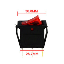 12V On/Off Large Rectangle Rocker Switch LED Lighted Car Dash Boat 3-Pin SPST