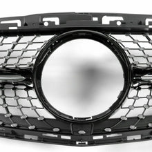Black Diamond Bumper Grill Grille For Mercedes Benz W212 E-Class 2014-2016