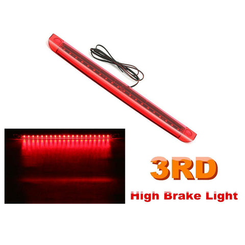 Car 20 LEDs 12V High Mount Level Third 3RD Brake Stop Rear Tail Light Red