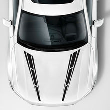 New Racing Decal Sticker Car Black Stripe Sport Auto Hood Bonnet Sticker 80x12cm