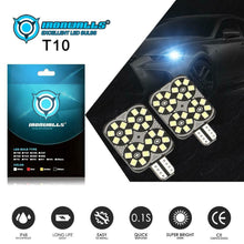IRONWALLS T10 194 168 LED 24SMD License Plate Interior Wedge Light Bulbs White