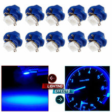 50Pcs T5 B8.4D 5050 1SMD LED Indicator Cluster Gauge Dashboard Dash Side Lights