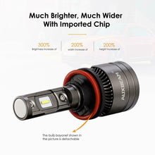 AUXBEAM H11 LED CANBUS Headlight Kit Low Beam Bulb Super Bright 70W 8000LM 6500K