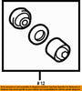 TOYOTA OEM TPMS Tire Pressure Monitor-Repair Kit 044230E010
