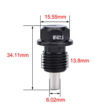 Engine Magnetic Oil Drain Plug Screw Nut Bolt Oil Drain Sump Nut M14x1.5MM