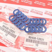 SET of 20 GENUINE TOYOTA LEXUS SCION OIL DRAIN PLUG WASHER GASKET 90430-12031