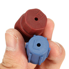 10Pcs R134a 13mm&16mm AC System Cap Charging Port Service Caps Hi Low Side Hot