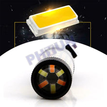 2x 1157 60SMD 4014 LED Turn Signal Light Bulbs White Amber Dual Color Switchback