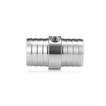 1x Silver 1-1/4"Hose w/ 1/8"NPT Steam Port Adapter Top Radiator LS Swap Coolant