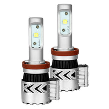 For Toyota Prius V 12-16 Super Bright LED Conversion Kit H11, White Color Bulbs