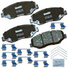 Disc Brake Pad Set-Premium Copper Free Ceramic BPR Disc Brake Pad Front Bendix
