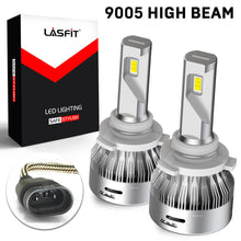 LASFIT 60W LED Headlight Bulbs High/Low Beam/Fog Light H11 9005 9006 9012 H7 H4