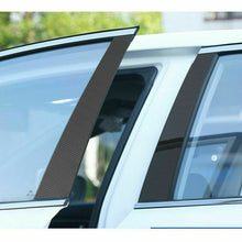 For Honda Civic 10th 16-20 3D Carbon Fiber Pillar Posts Window Cover Door Trim