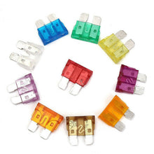 50Pcs Array Assorted Mixed Color Car Truck Medium Size Profile Blade Fuses Kit