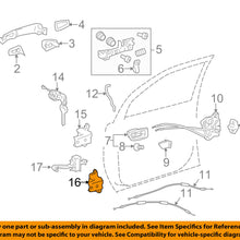 TOYOTA OEM-Door Hinge-Lower Right 6873002080