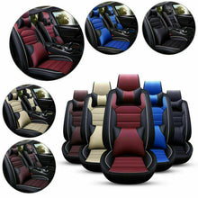 5-Sit Car Seat Covers Protector Cushion PU Leather Interior Accessoris For Honda