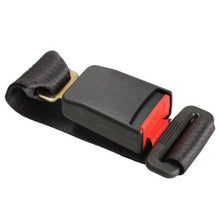 14" Universal Car Auto Seat Seatbelt Safety Belt Extender Extension Buckle Black