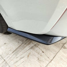 2p Car Sport Carbon Fiber Rear Bumper Fin Canard Splitter Diffuser Spoiler Lip