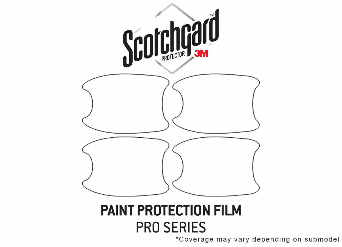 3M Pro Shield Paint Protection Kit for Toyota Corolla 2020-2020 - Door Cups PPF