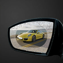 2x Car Rear View Mirror Waterproof Mist Anti-Fog Rainproof Glass Protective Film