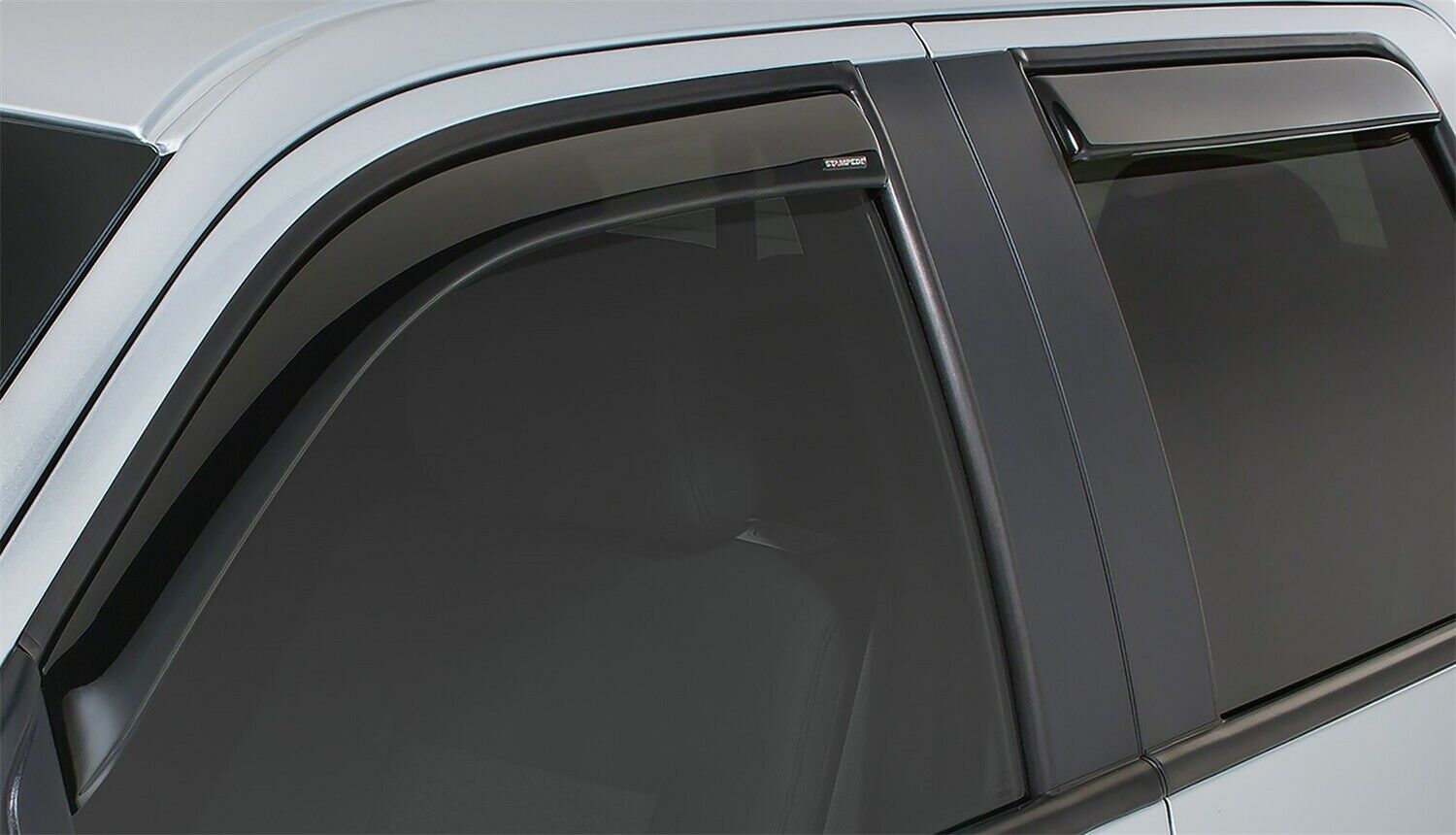 Stampede 41029-2 Snap-Inz In Channel Sidewind Deflector 4 pc.