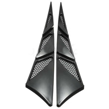 2Pc Universal Car Decor Air Flow Intake Scoop Bonnet Simulation Vent Cover Hood