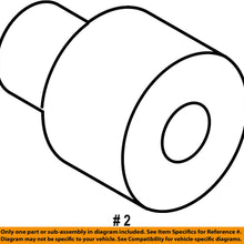 TOYOTA OEM Front Door-Door Shell Bumper 9008454012