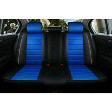 US Universal 5-Seats 5D Car Seat Cover PU Leather Front Rear Set +Cushion Pillow