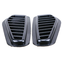 2x Car Decorative Air Flow Intake Scoop Turbo Bonnet Vent Cover Hood Fender