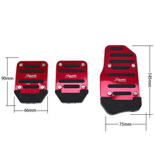 3pcs/set Universal Sports Non-Slip Car Pedal Manual Series kit Brake Pad Cover