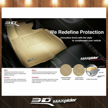 All Weather Floor Mat Set For 14-20 Nissan Rogue Rogue Sport Black Front Classic