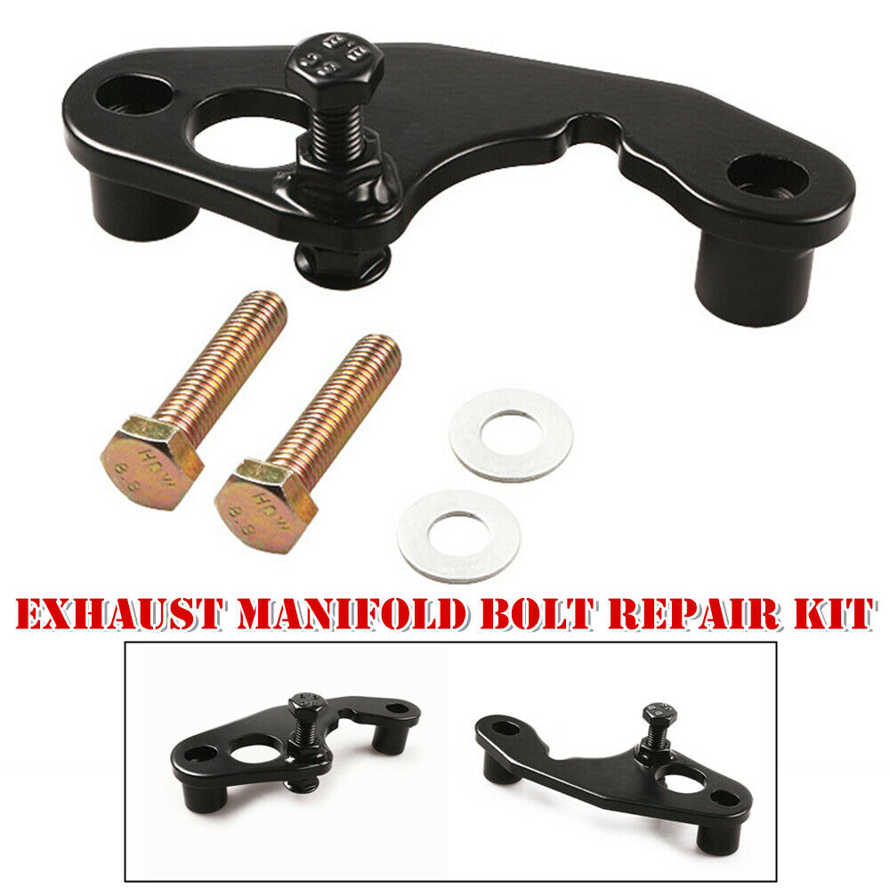 KAP108 Car Truck Iron Exhaust Manifold Bolt Repair Engine Adapter Kit Universal