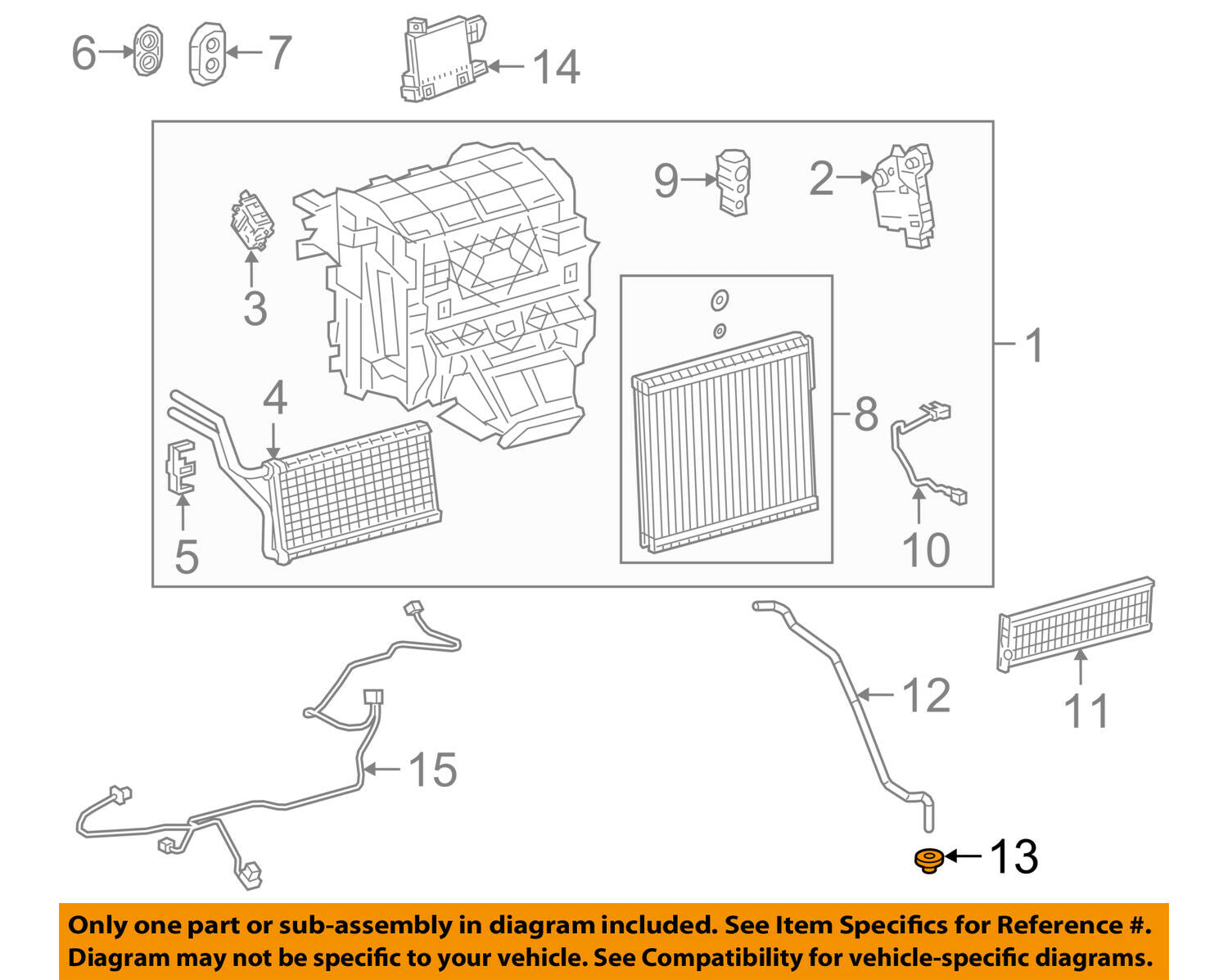 TOYOTA OEM 2018 Camry 2.5L-L4 Evaporator Heater-Drain Hose Grommet 8888806020