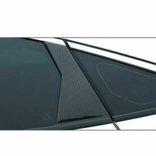 For Honda Civic 10th 16-20 3D Carbon Fiber Pillar Posts Window Cover Door Trim