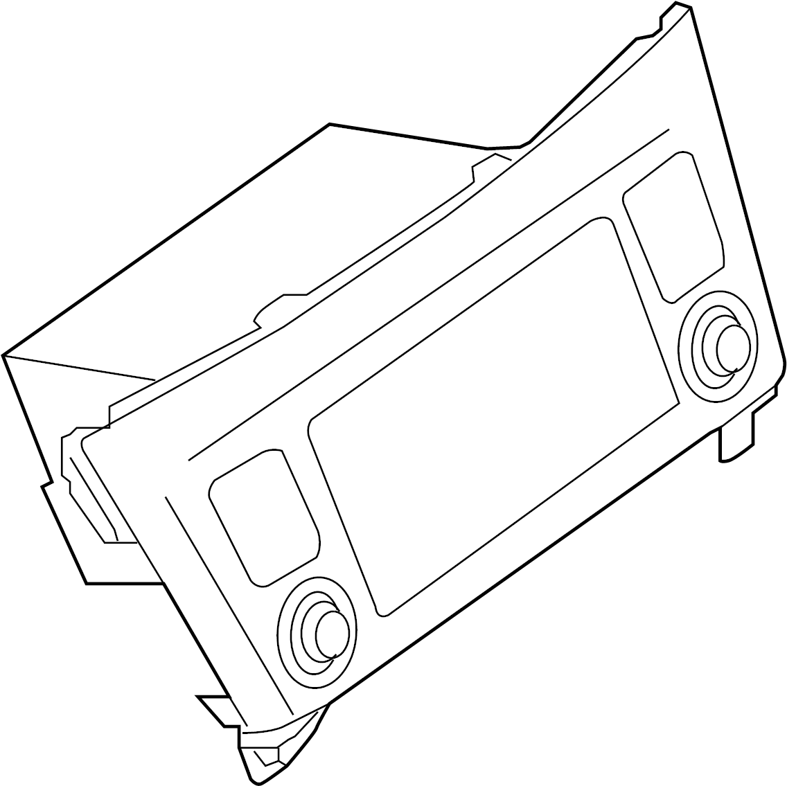 Nissan 25915-8FM0C Controller Navigation. Radio