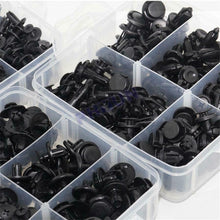 640pcs Boxed Plastic Fasteners Car Door Bumper Panel Fender Retainer Rivet Clips
