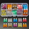 50Pcs Array Assorted Mixed Color Car Truck Medium Size Profile Blade Fuses Kit