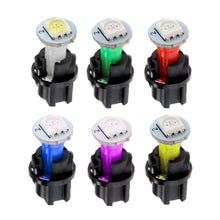30pcs Auto Lamp Car T5 LED Twist Socket Instrument Panel Cluster Plug Dash Light