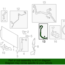 Genuine Nissan Pressure Hose 92490-4AY0A
