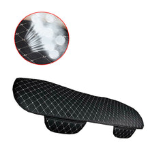 Car Rear Seat Cover Cushion Pad PU Leather Black&White For Interior Accessories