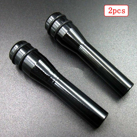 2pcs Car Truck Interior Door Lock Knob Pull Pin Aluminum Alloy Accessories Black