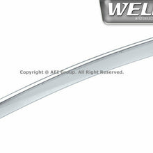 WELLvisors For Honda Civic 16-20 Insight 19-20 Sedan Side Window Visors Chrome