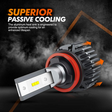 Pair SEALIGHT H11 LED Headlight Bulbs for Honda Accord 2008-2017 Pilot 2006-2019