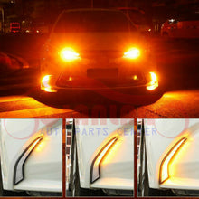 2pcs Front Bumper Fog Lamp(DRL)LED White & Yellow For Toyota Corolla 2020