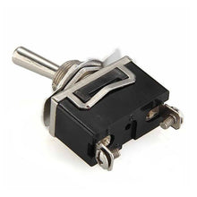 New Durable ON/OFF SPST Toggle Switch Metal Lever Car Dash Light+Missile Cover