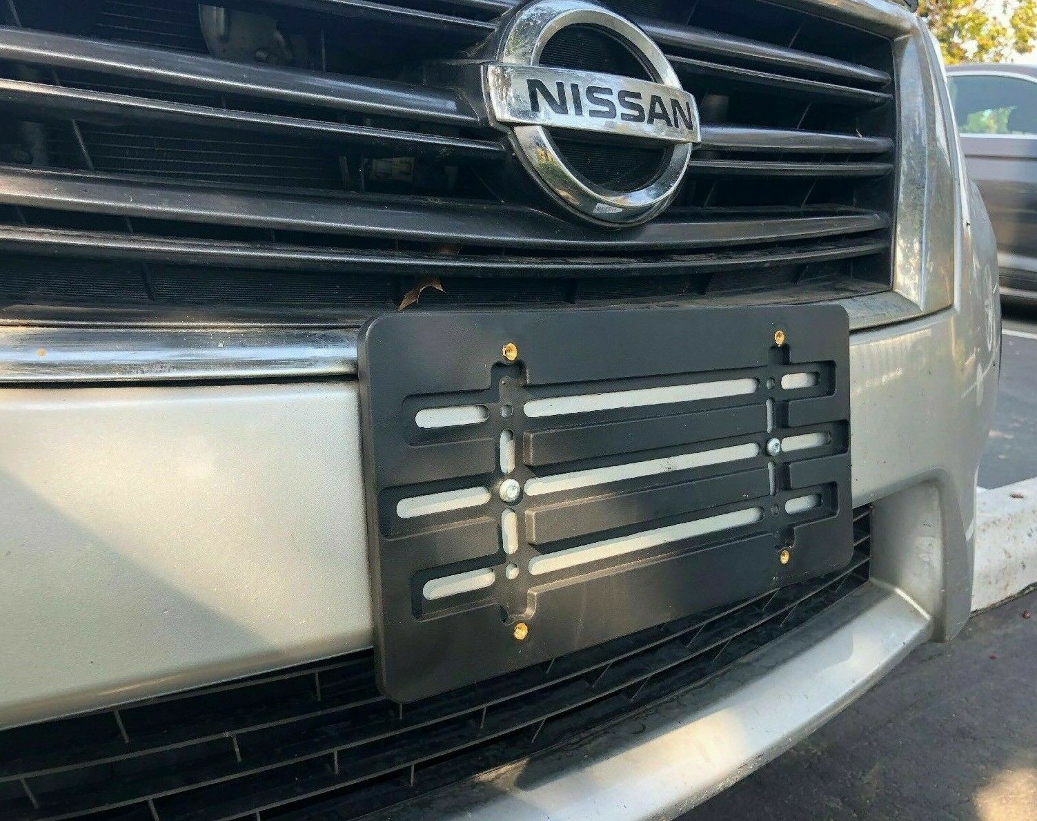 License Plate Tag Holder Mount Relocator Adapter Bumper Kit Bracket for NISSAN