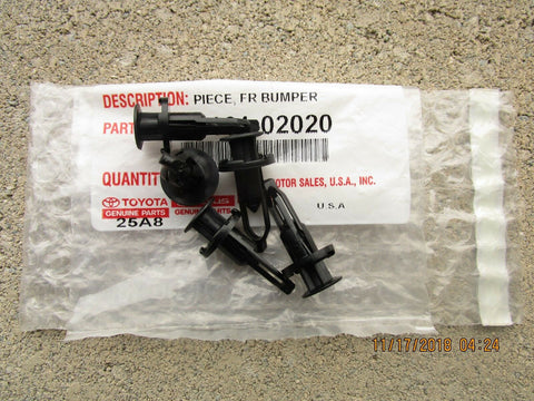 14 - 19 TOYOTA COROLLA FRONT BUMPER COVER GRILLE RETAINER CLIP QTY OF 5 NEW