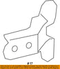 TOYOTA OEM-Door Hinge-Upper Right 6871002020