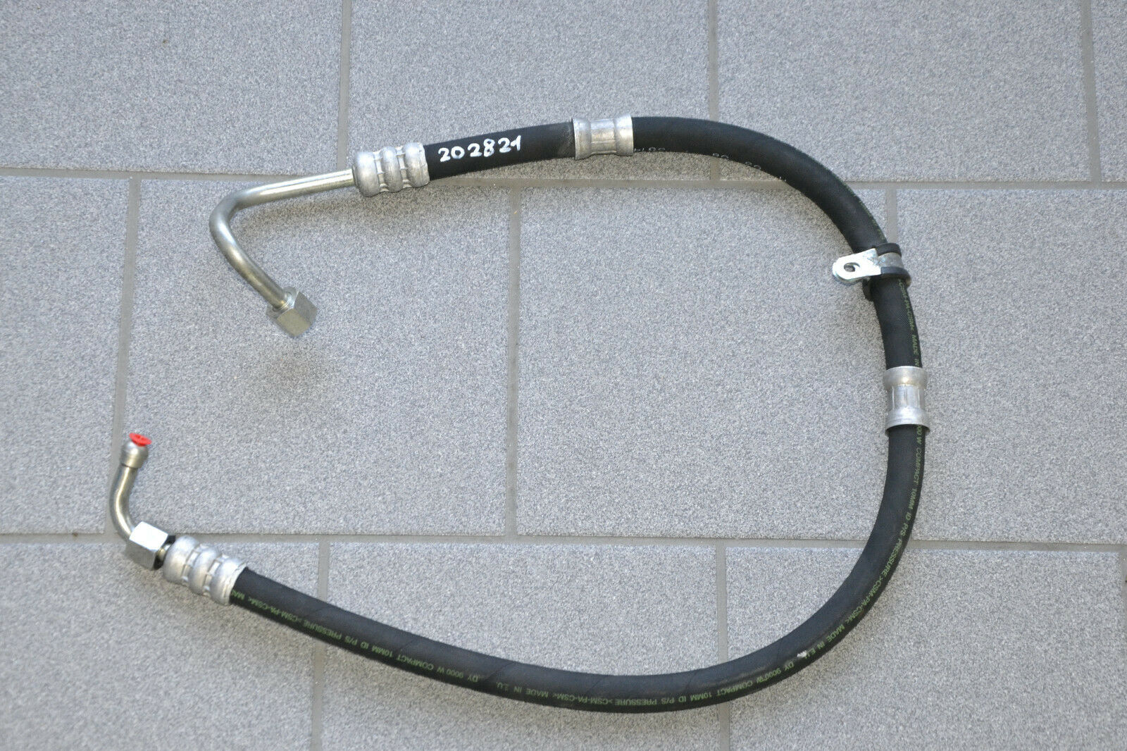 Ferrari 599 Gtb Servo Steering Rack Oil Line Hose Oil Pipe 202821